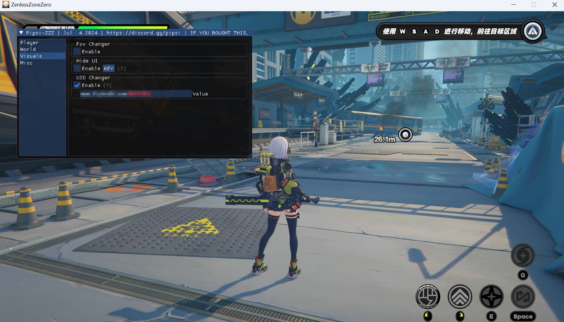 PC绝区零·Pipsi多功能免费辅助国服/国际服 v0.2.4